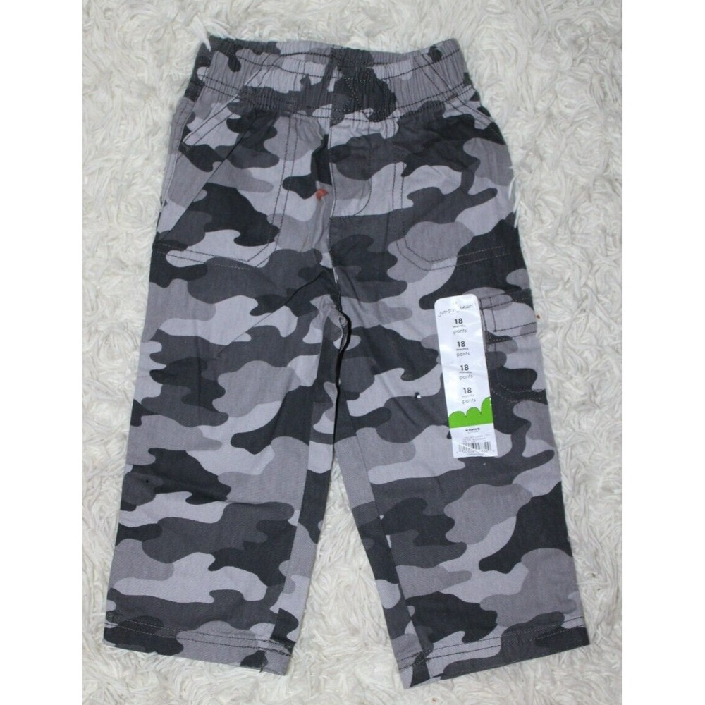 Jumping Beans Toddler Boy Boys 18 months Camouflage Camo Pull On Elastic Pants